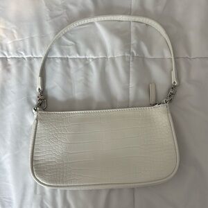 White handbag